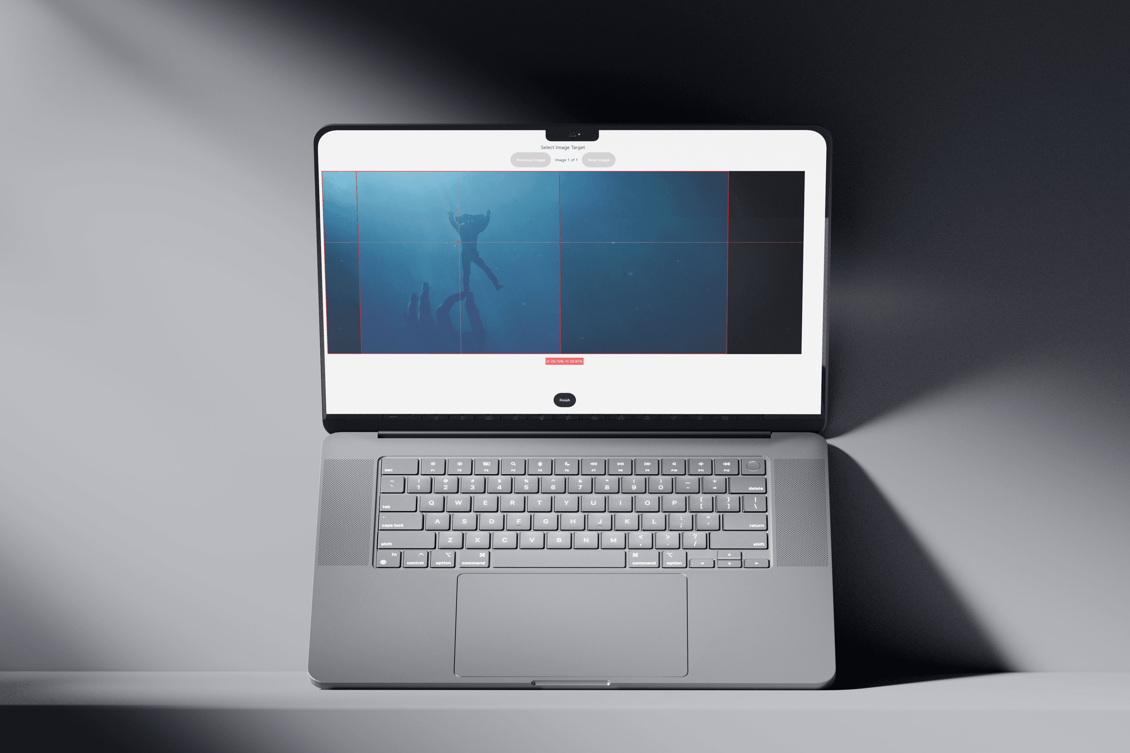 mockup Herramienta interna personalizada para equipos creativos