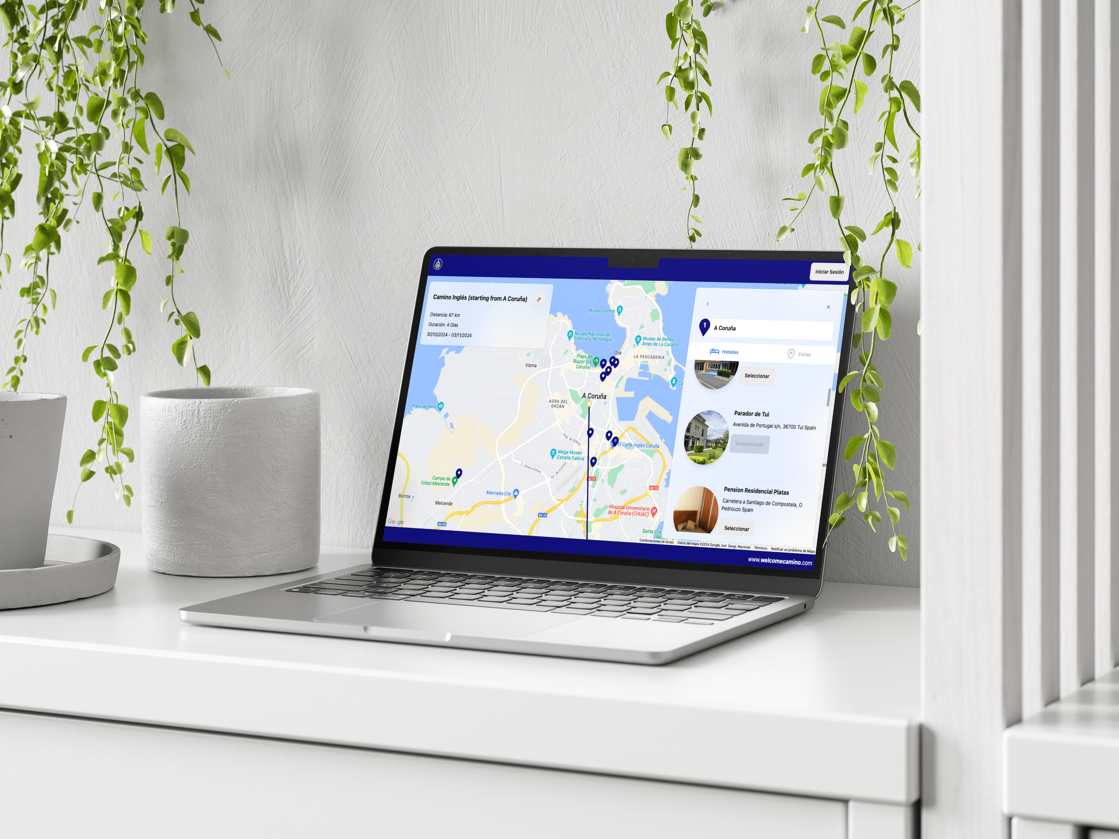 mockup Qué sigue: Actualizaciones tecnológicas y crecimiento continuo
