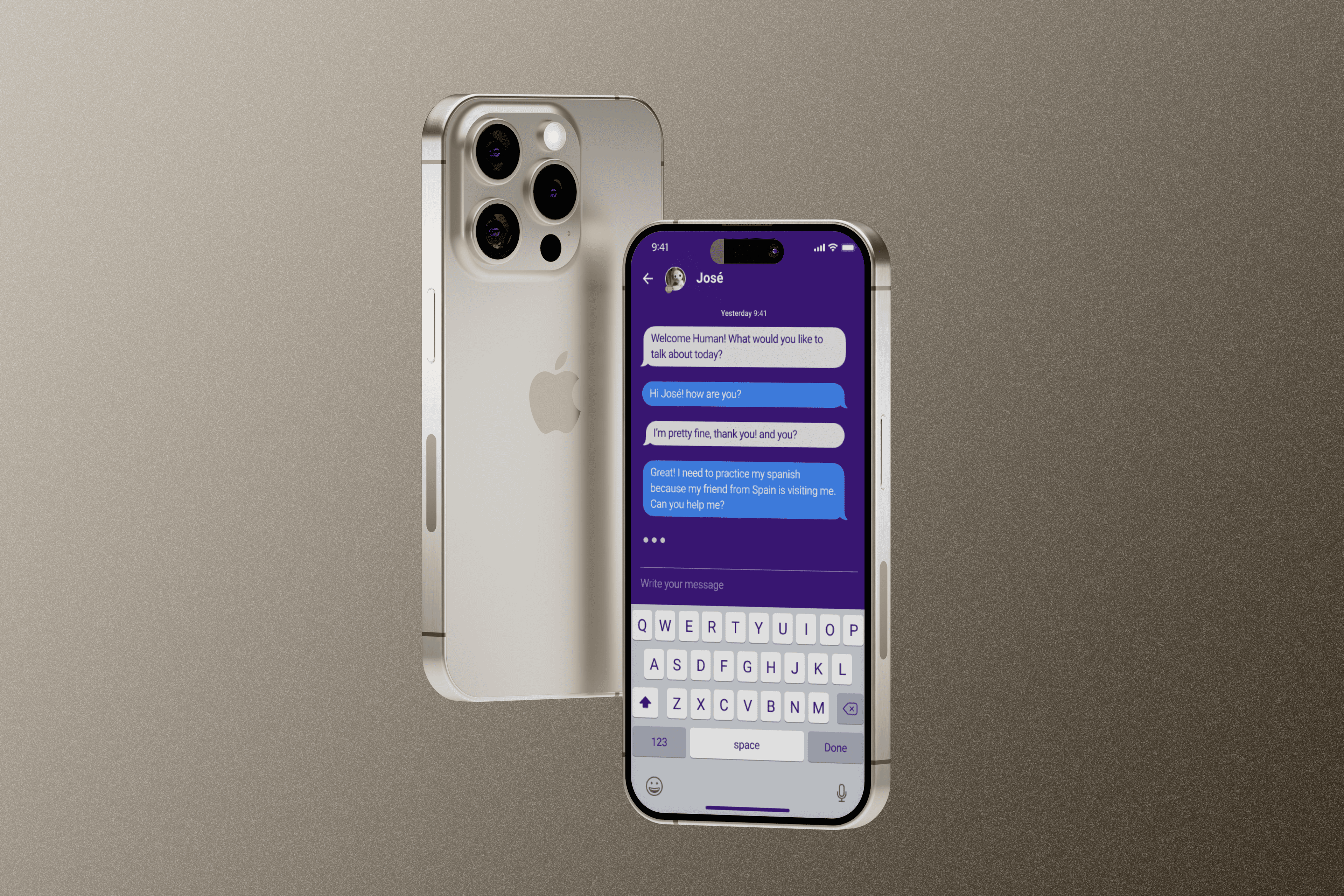 mockup Aprendizaje personalizado a través de retroalimentación inteligente