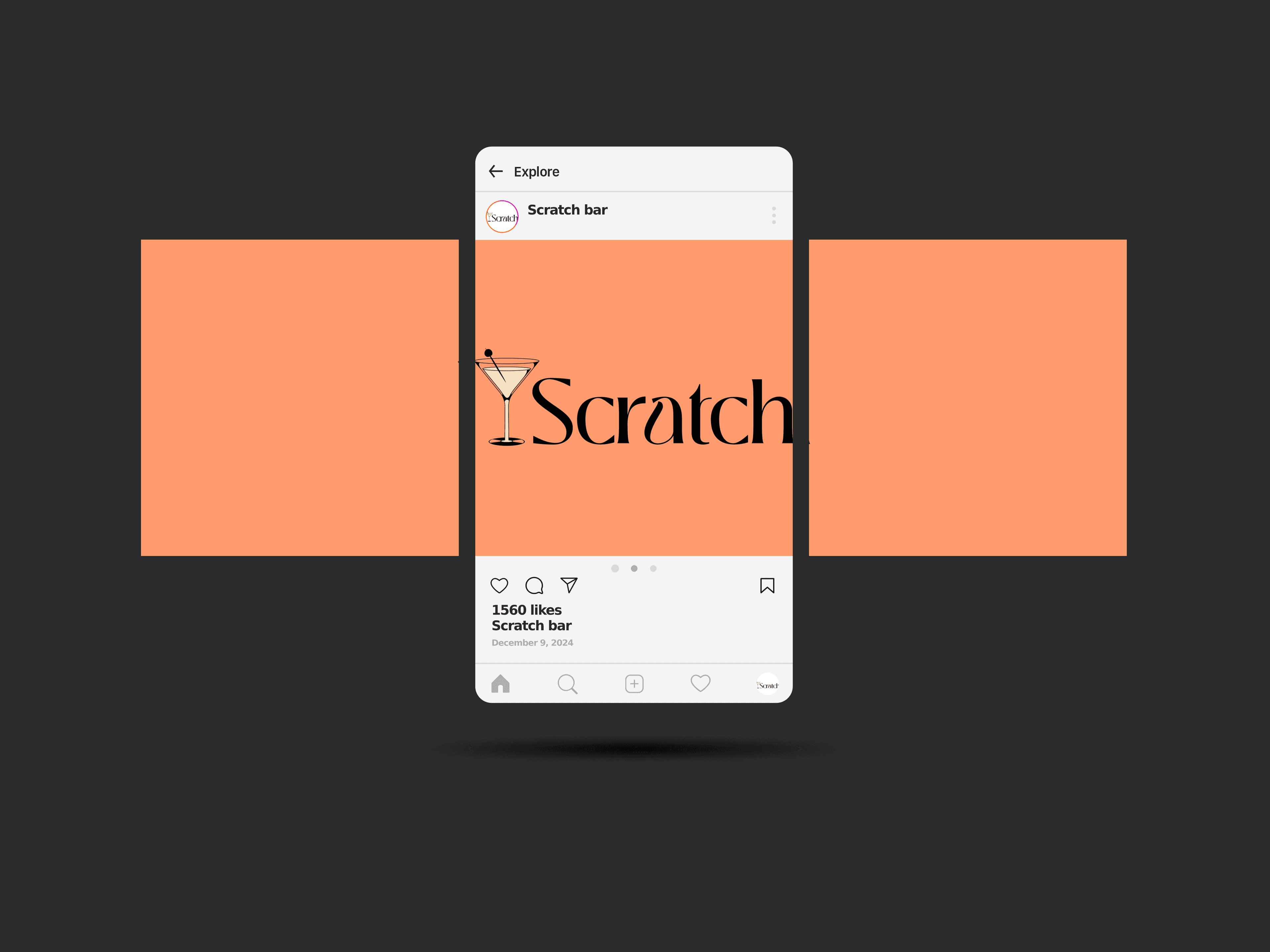 mockup Estrategia visual y de contenido